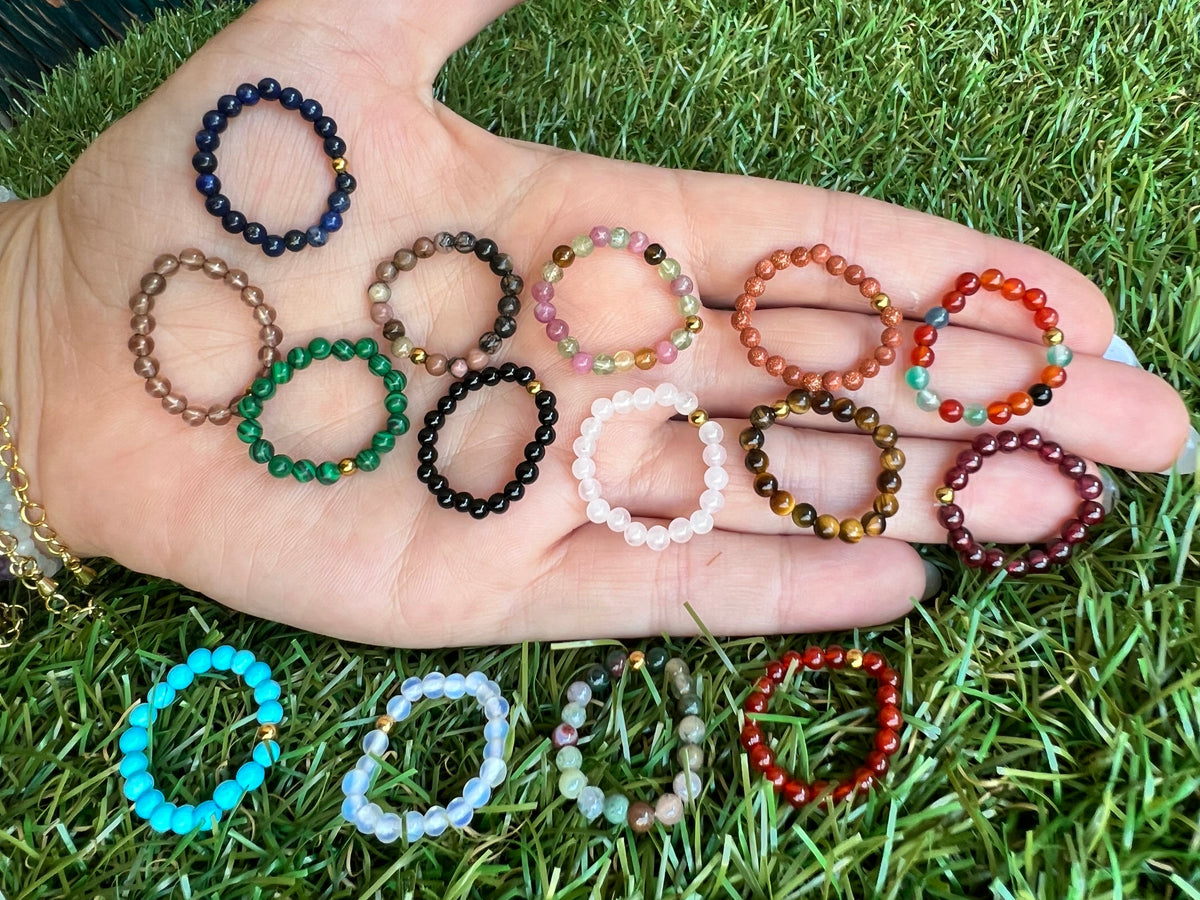 Natural Gemstone Rings