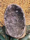 Natural Amethyst Druzy Freeform – Polished Standing Crystal | 723 g