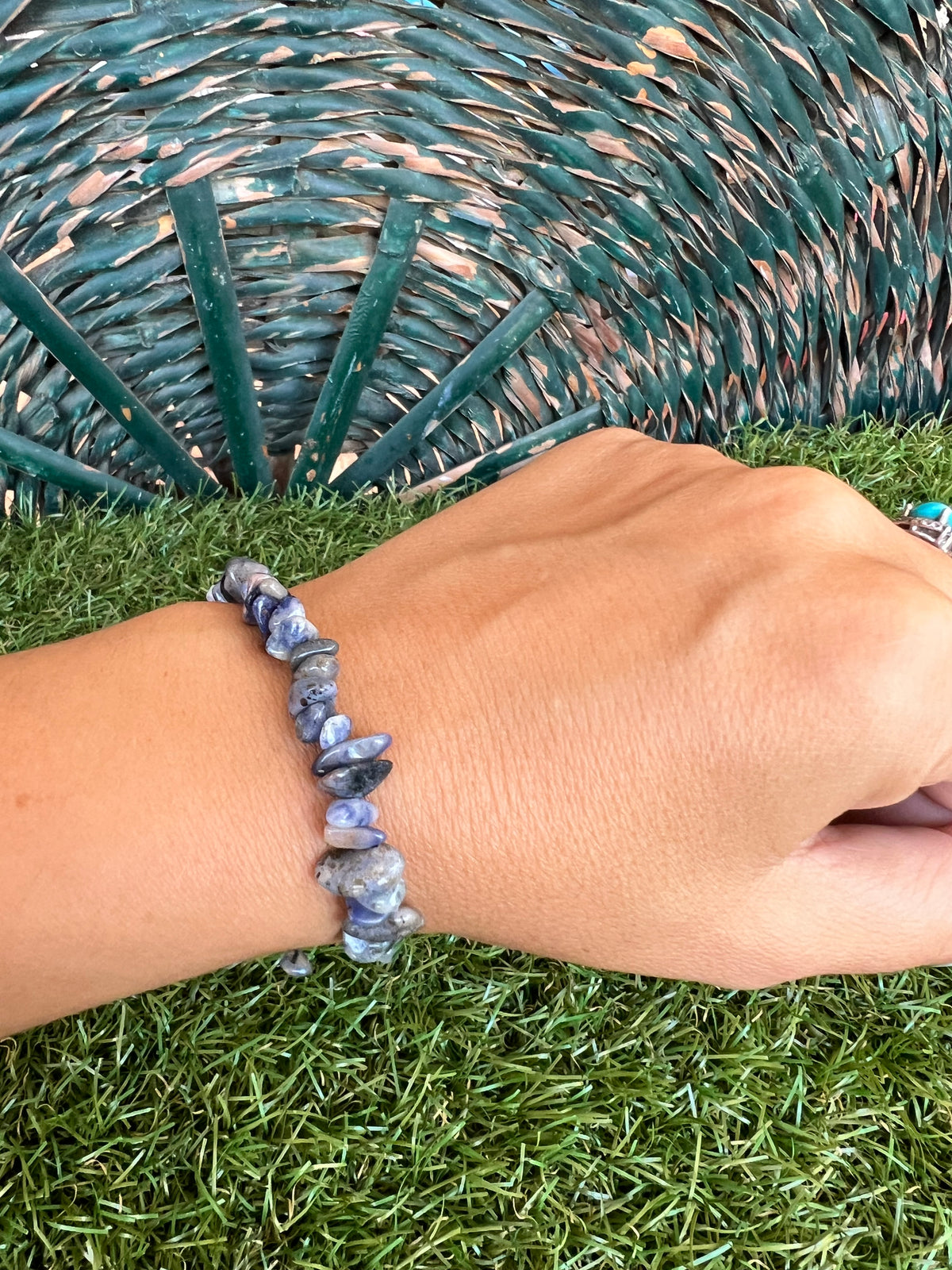 Natural Sodalite Zodiac Bracelet – Logic, Intuition & Clarity | Sagittarius, Virgo & Pisces