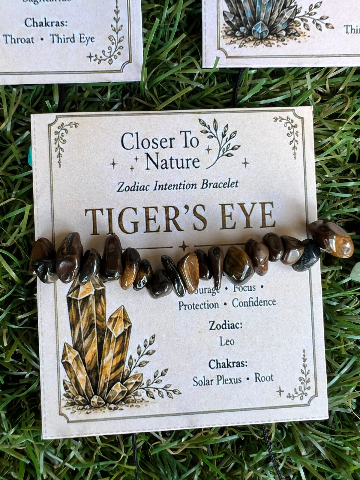 Natural Tiger’s Eye Zodiac Bracelet – Courage, Focus & Confidence | Leo, Capricorn & Gemini