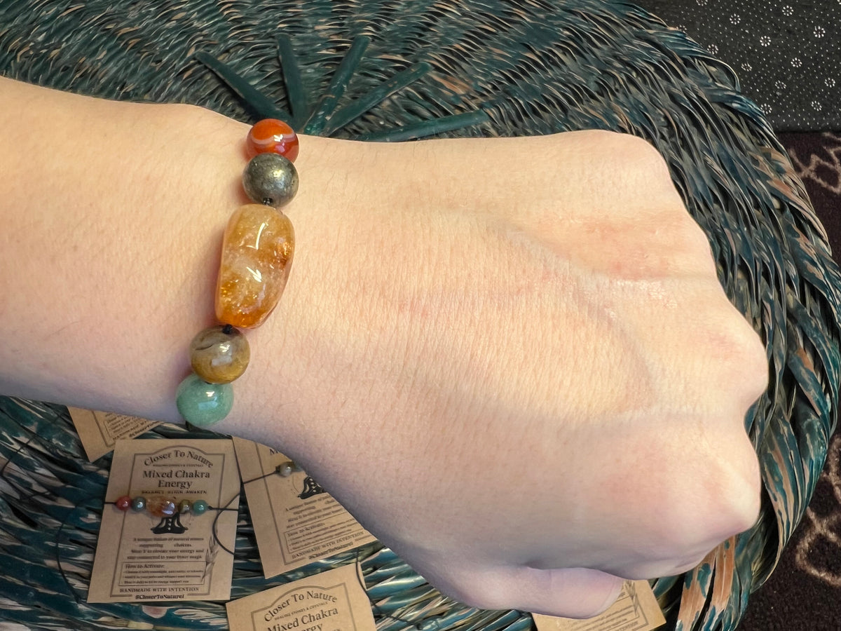 Abundance & Money Intention Bracelet