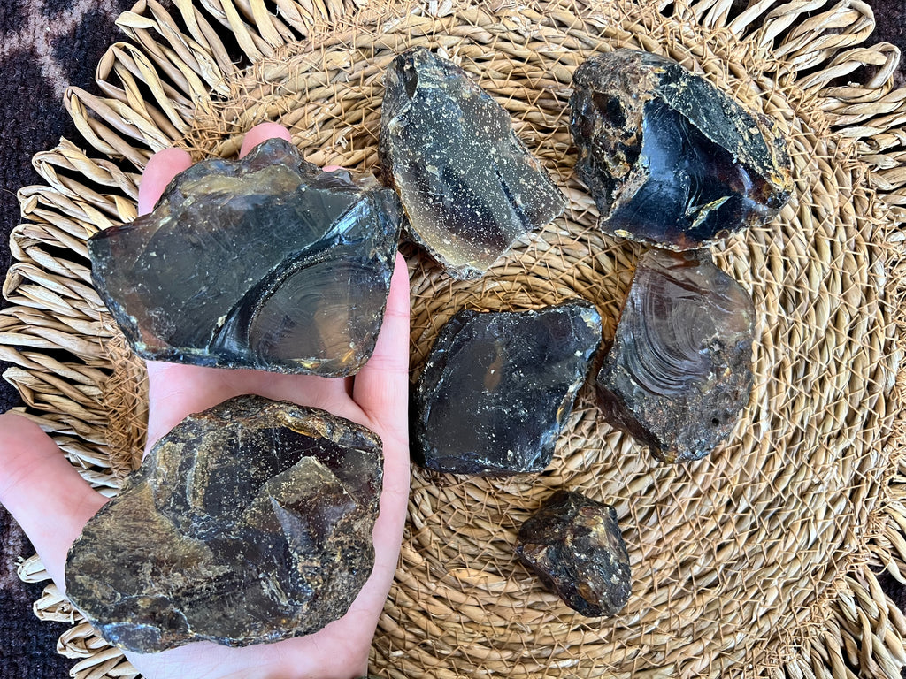 Natural Raw Amber – Rough Cognac Amber