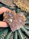 Natural Angel Aura Quartz Cluster – Statement Piece