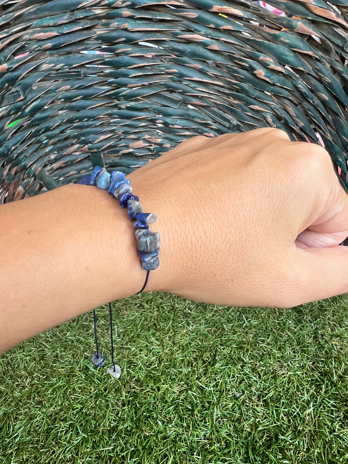 Natural Lapis Lazuli Zodiac Bracelet – Truth, Wisdom & Intuition | Libra, Sagittarius & Taurus