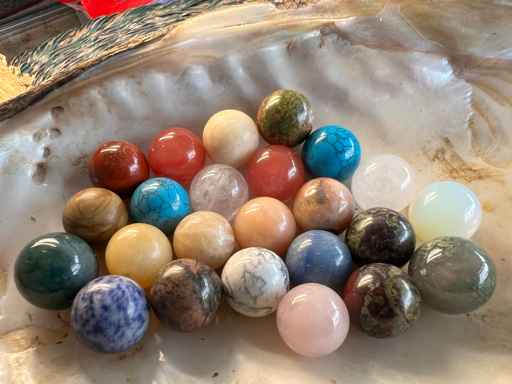 Natural Crystal Sphere Collection