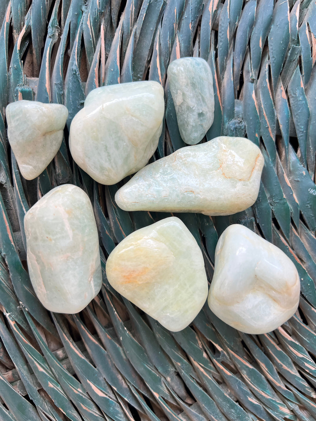 Natural Polished Aquamarine Large Tumble