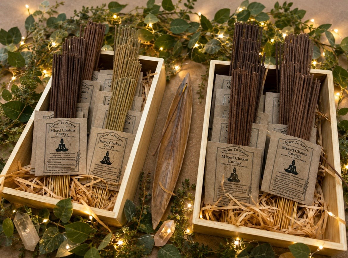 Natural Incense Sticks – Relaxation, Meditation & Aromatherapy - Pack of 3 Sticks