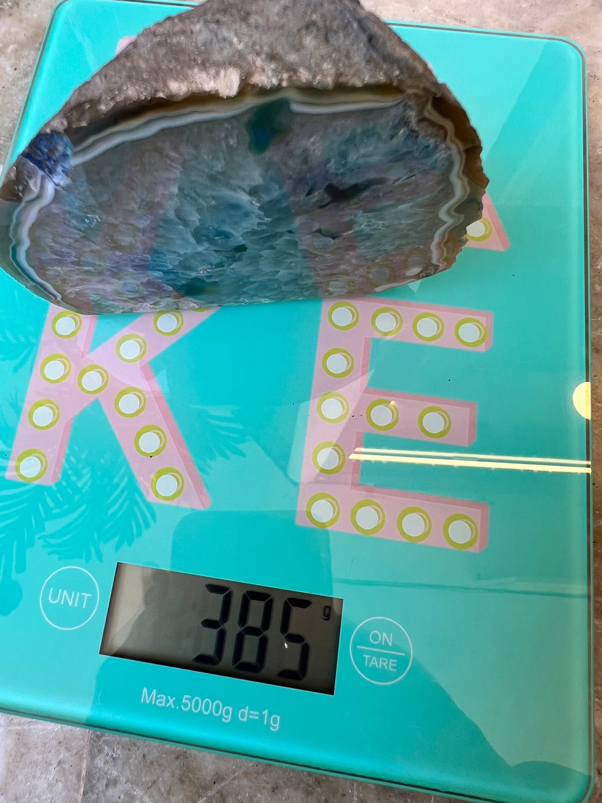 Agate Freeform with Cut Base – 385 g