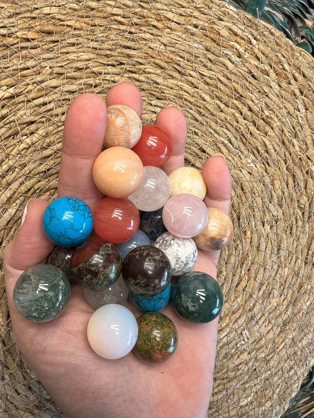 Natural Crystal Sphere Collection