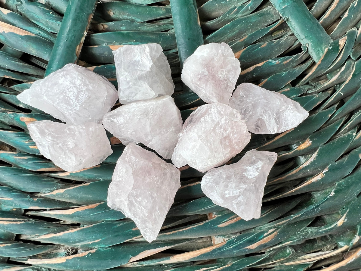 Natural Raw Rose Quartz Crystal