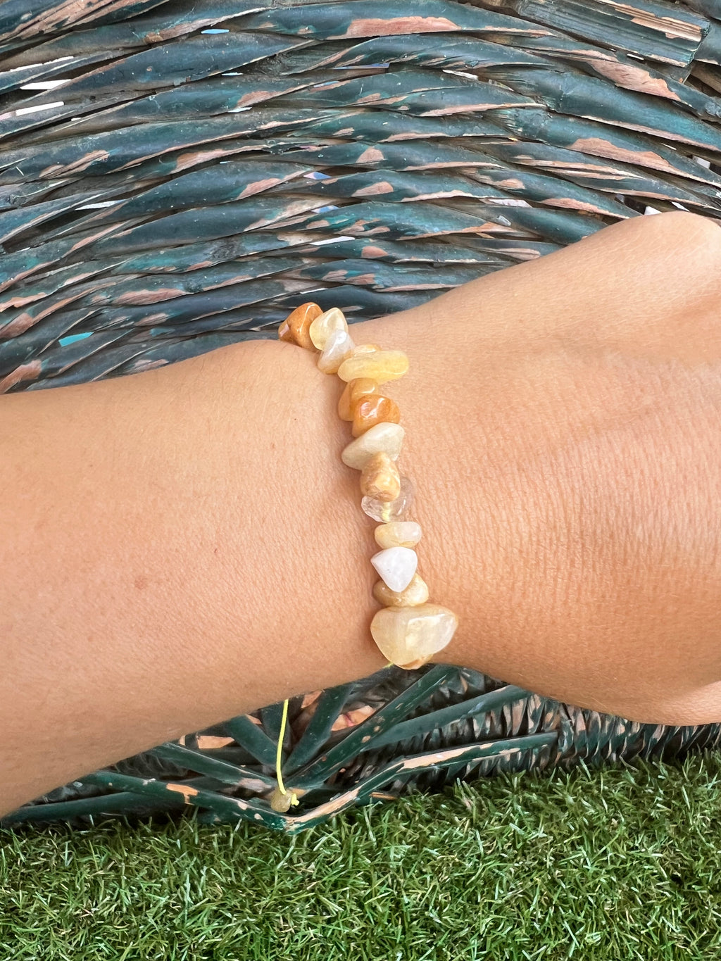 Natural Yellow Aventurine Zodiac Bracelet – Optimism, Confidence & Joy | Leo, Aries & Gemini