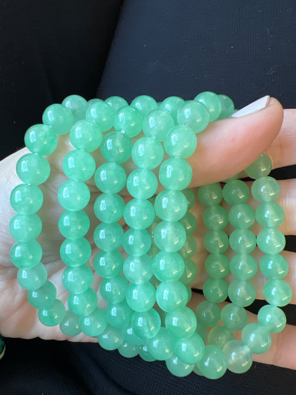 Natural Green Aventurine 8mm Beaded Bracelet | Luck, Prosperity & Opportunity Crystal Bracelet