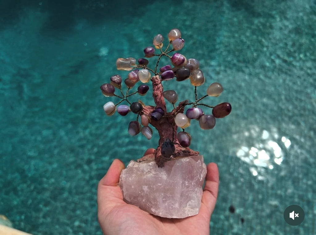 Harmony Mixed Agate Crystal Tree Collection