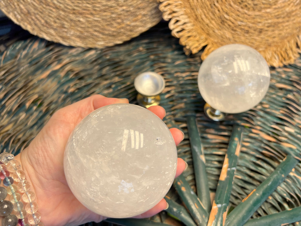 Natural Icelandic Calcite Sphere