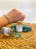 Natural Green Aventurine Zodiac Bracelet | Virgo • Taurus • Capricorn