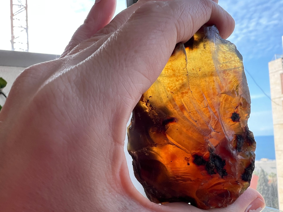 Natural Raw Amber – Rough Cognac Amber