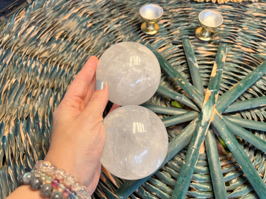 Natural Icelandic Calcite Sphere