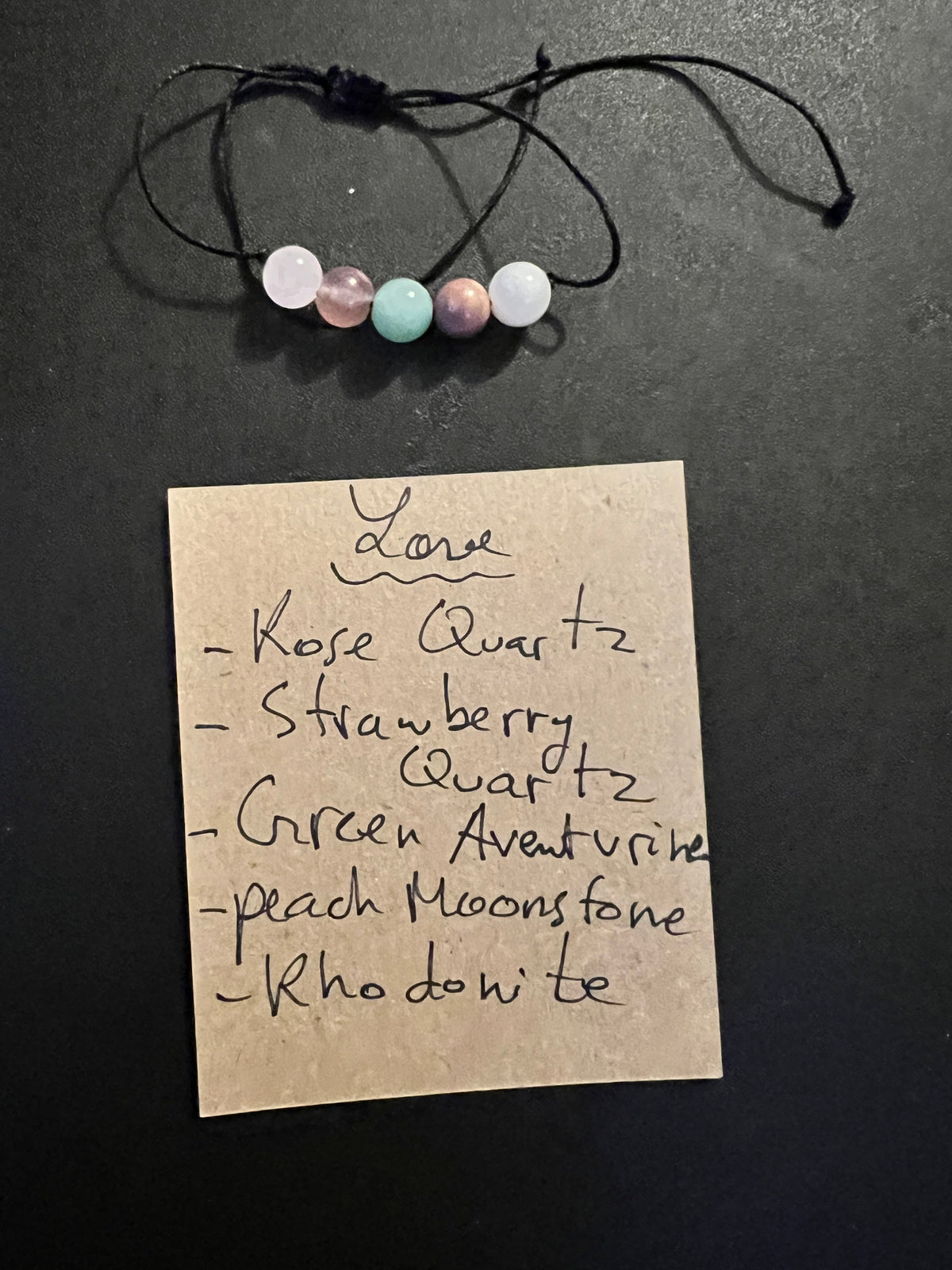 Love Intention Bracelet