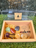 Seven Chakra Alignment Intention Crystal Gift Set