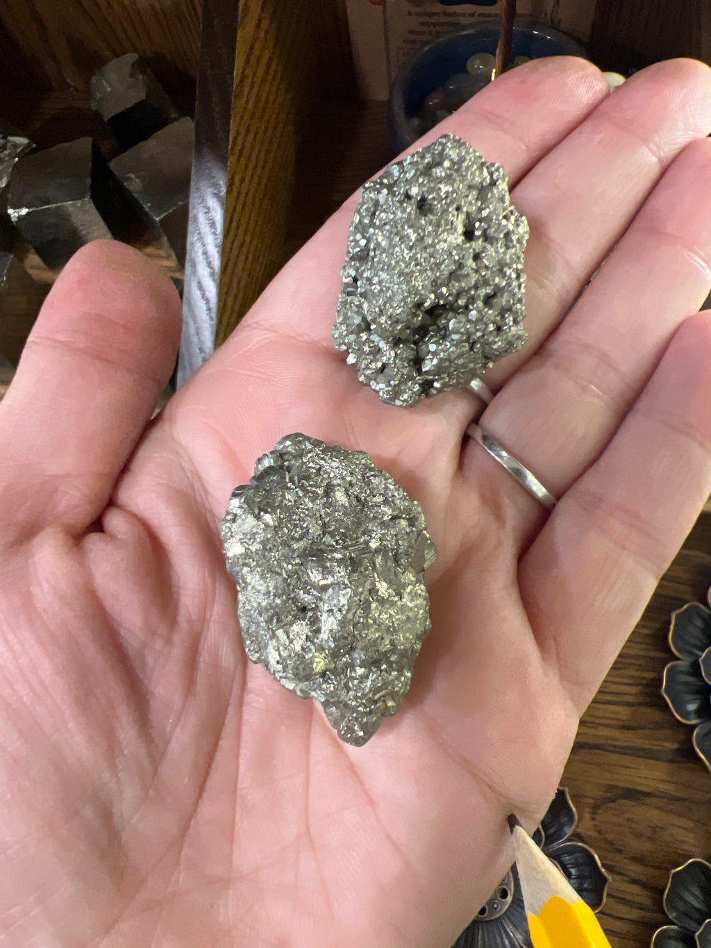Natural Raw Pyrite Cluster