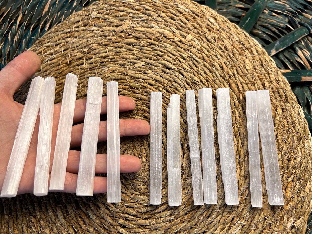 Natural Selenite Cleansing Wand