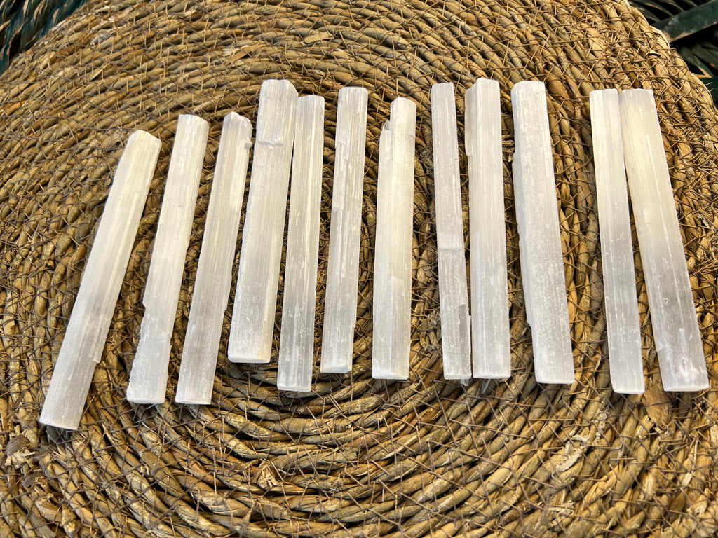 Natural Selenite Cleansing Wand