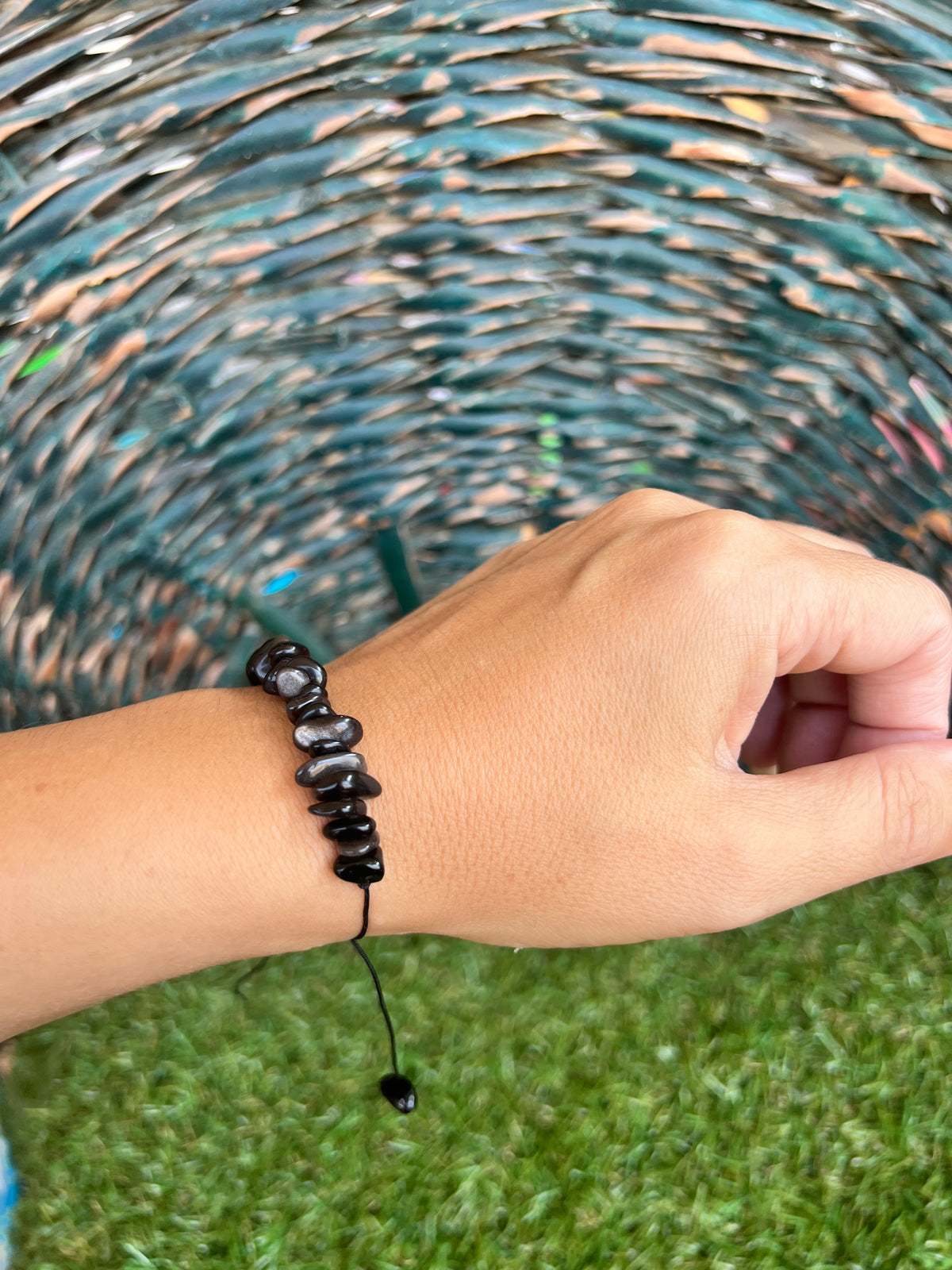 Natural Black Obsidian Zodiac Bracelet – Protection, Grounding & Boundaries | Scorpio, Sagittarius & Capricorn