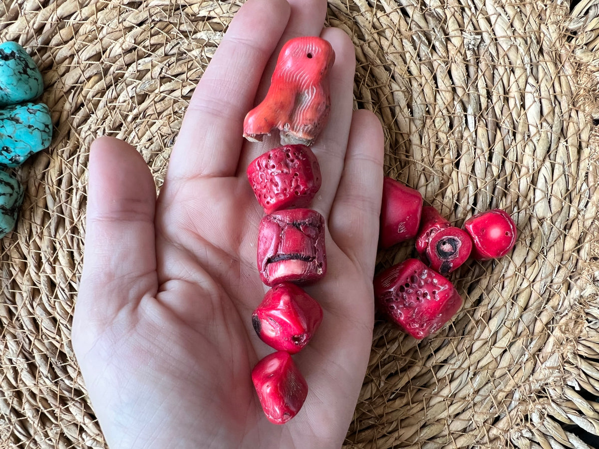 Red Coral Polished Tumble