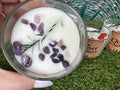Handmade Natural Soy Crystal Candle | Genuine Crystal Scented Candle