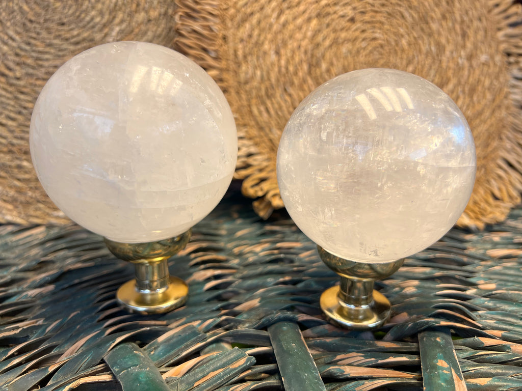 Natural Icelandic Calcite Sphere