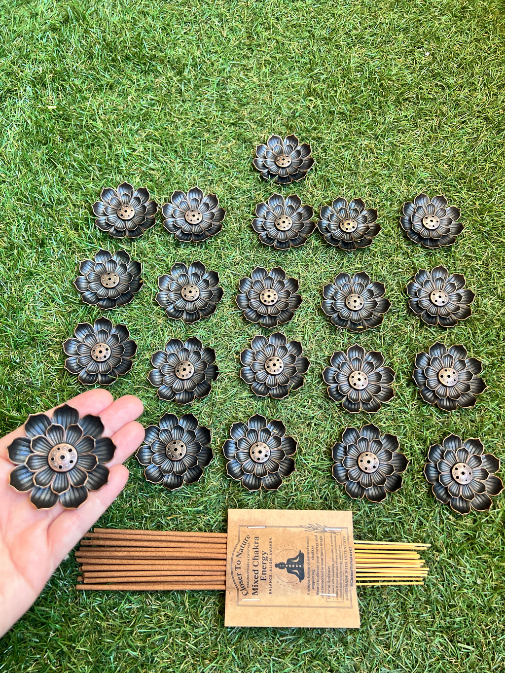 Lotus Flower Incense Holder – Multi Stick Burner