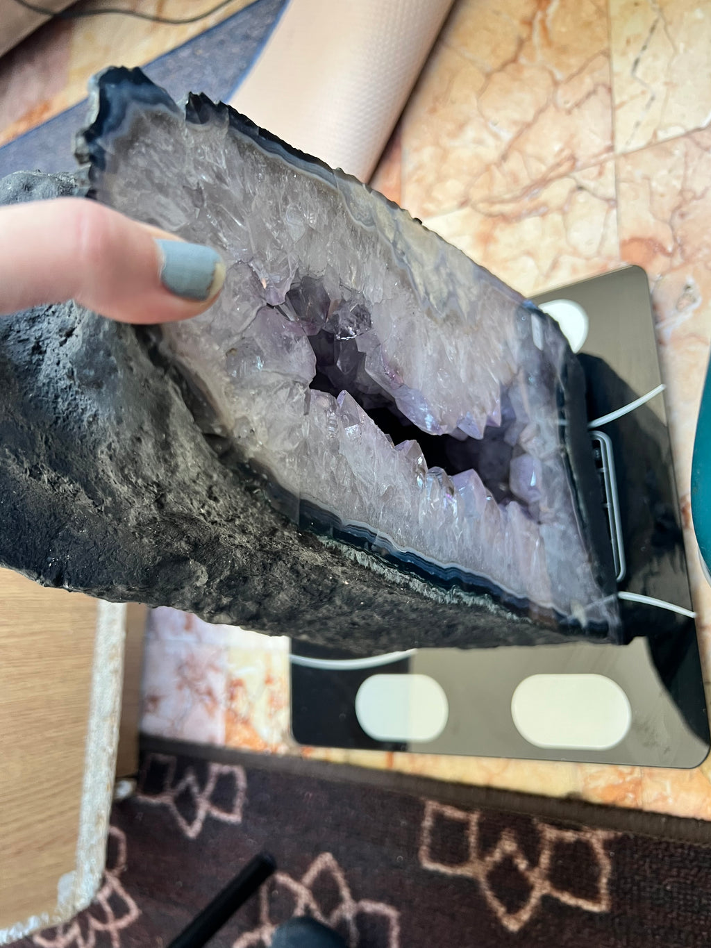 Natural Amethyst Cathedral Geode – Statement Display Crystal | 10.95 kg