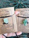 Natural Raw Fluorite Necklace – Adjustable Cord