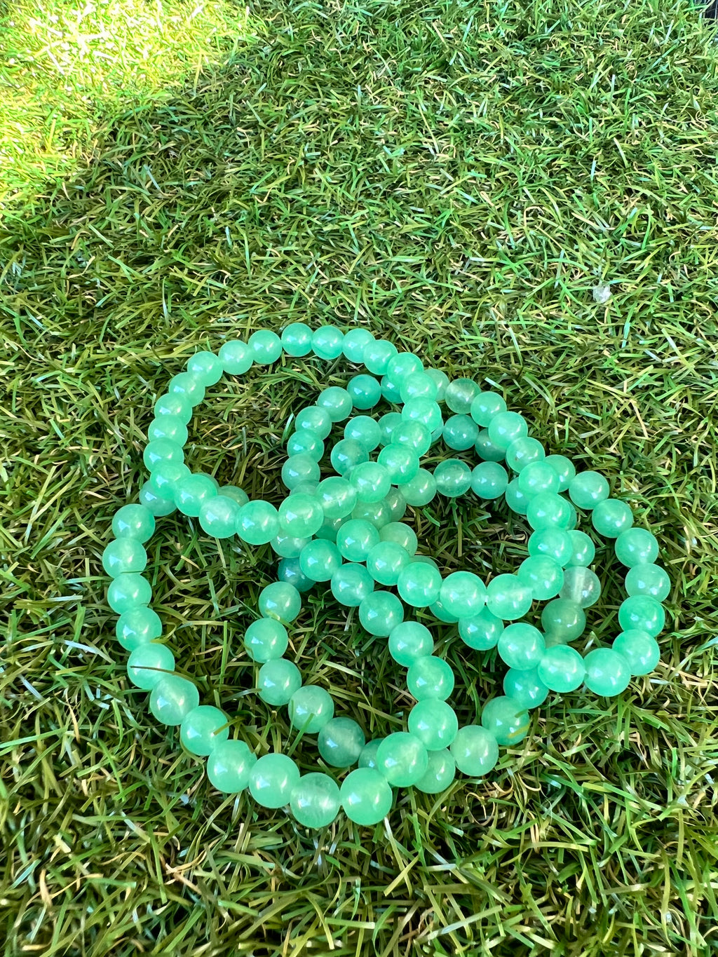 Natural Green Aventurine 8mm Beaded Bracelet | Luck, Prosperity & Opportunity Crystal Bracelet