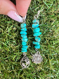 Natural Crystal Chip Phone Charm & Keychain – Genuine Gemstone Bag Charm
