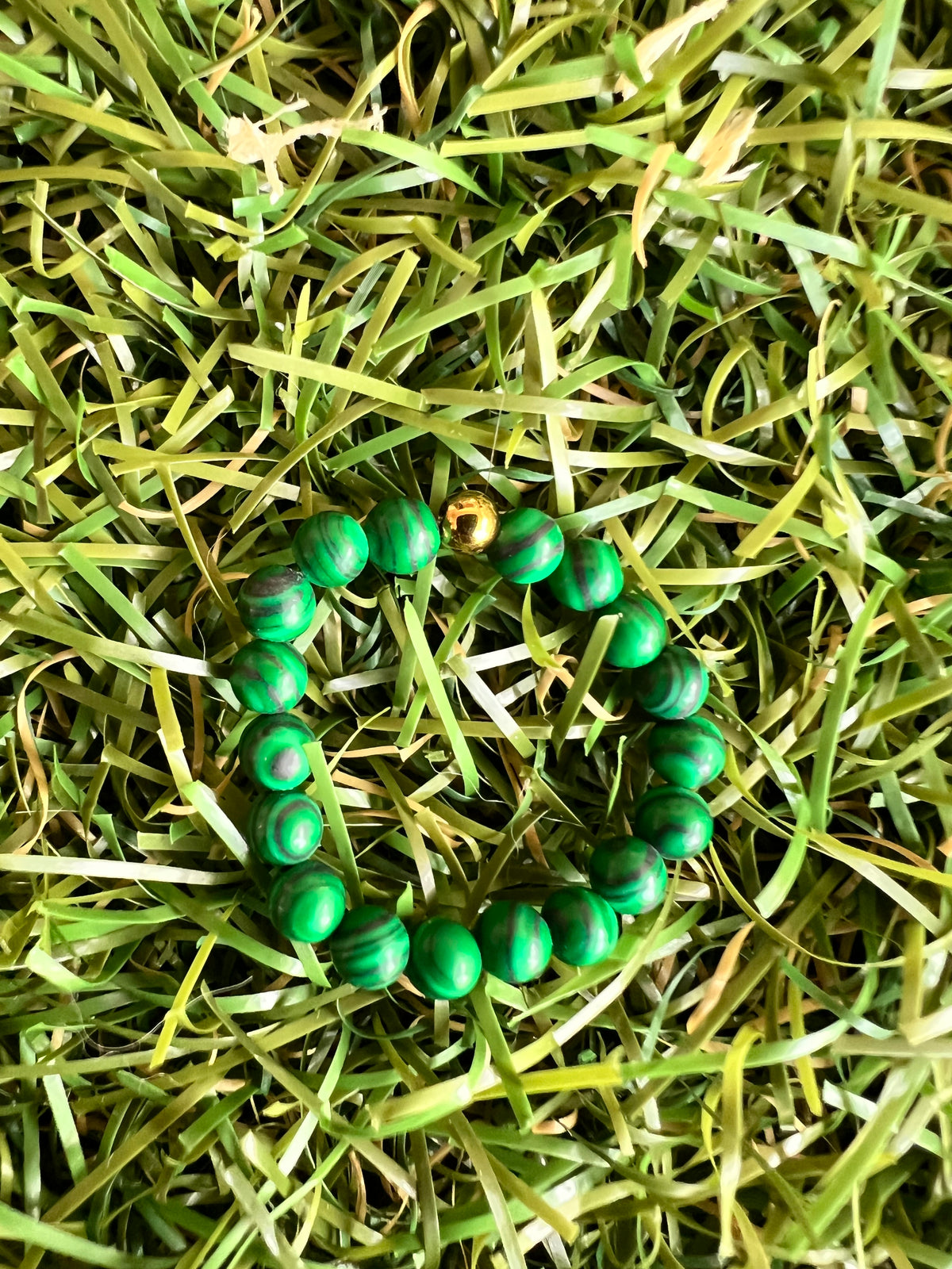 Natural Elastic Gemstone Beaded Ring – Intention & Energy | 3 mm