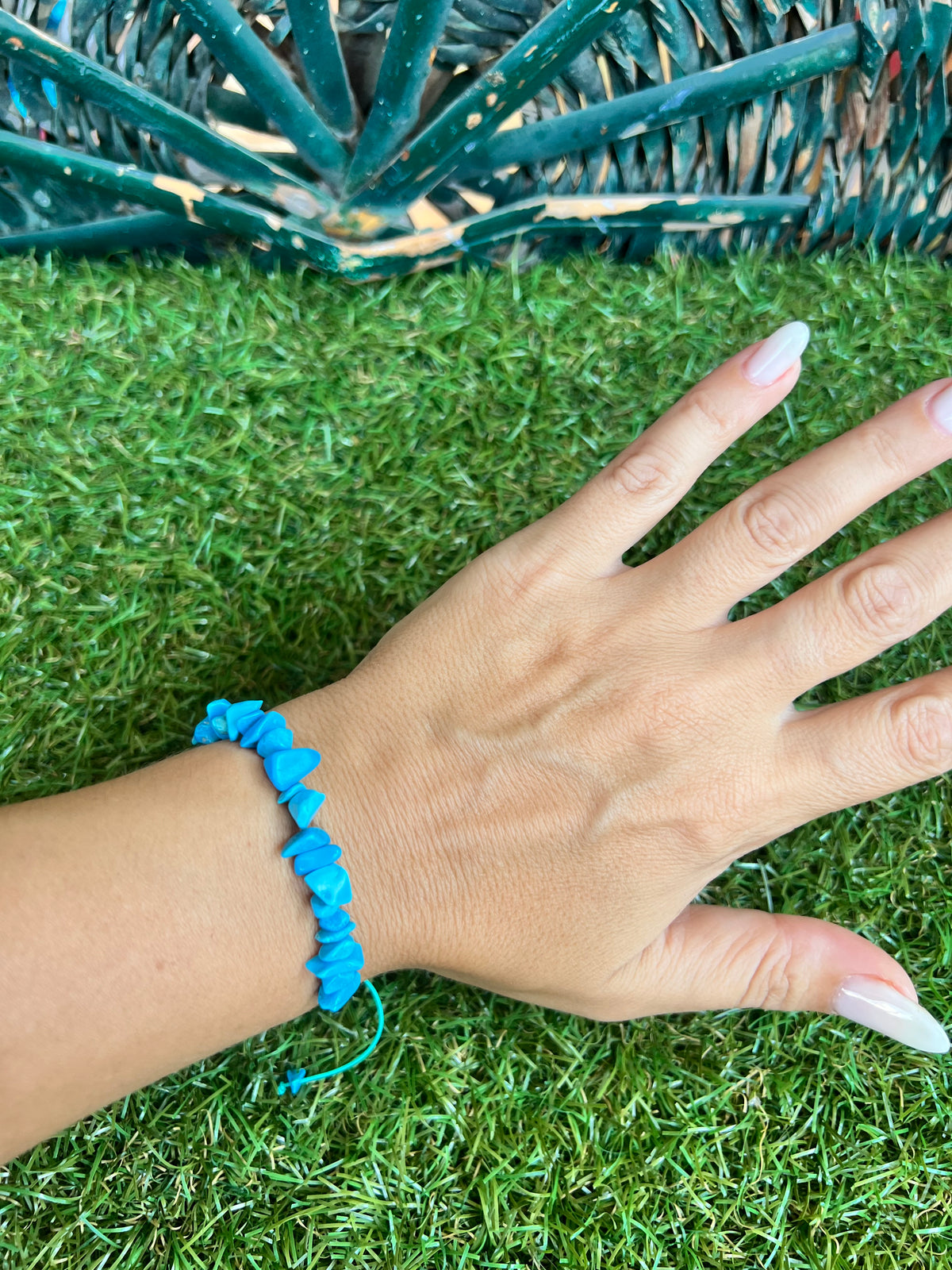 Turquoise Howlite Zodiac Bracelet – Peace, Communication & Calm | Sagittarius, Gemini & Virgo