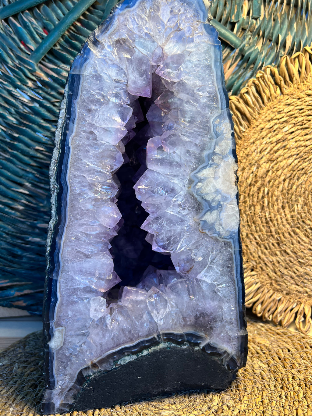 Natural Amethyst Cathedral Geode – Statement Display Crystal | 10.95 kg