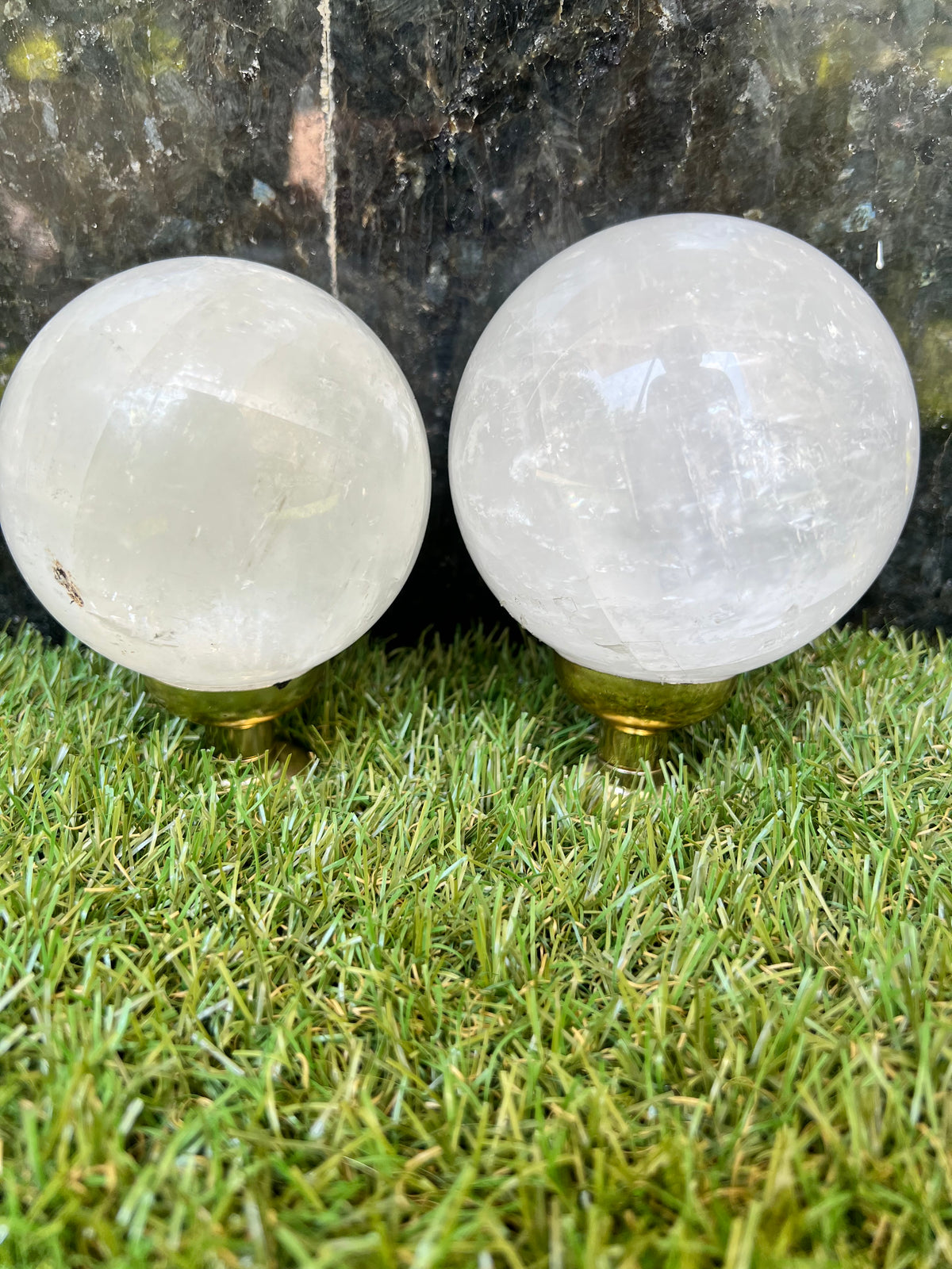 Natural Icelandic Calcite Sphere