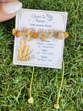 Natural Yellow Aventurine Zodiac Bracelet – Optimism, Confidence & Joy | Leo, Aries & Gemini