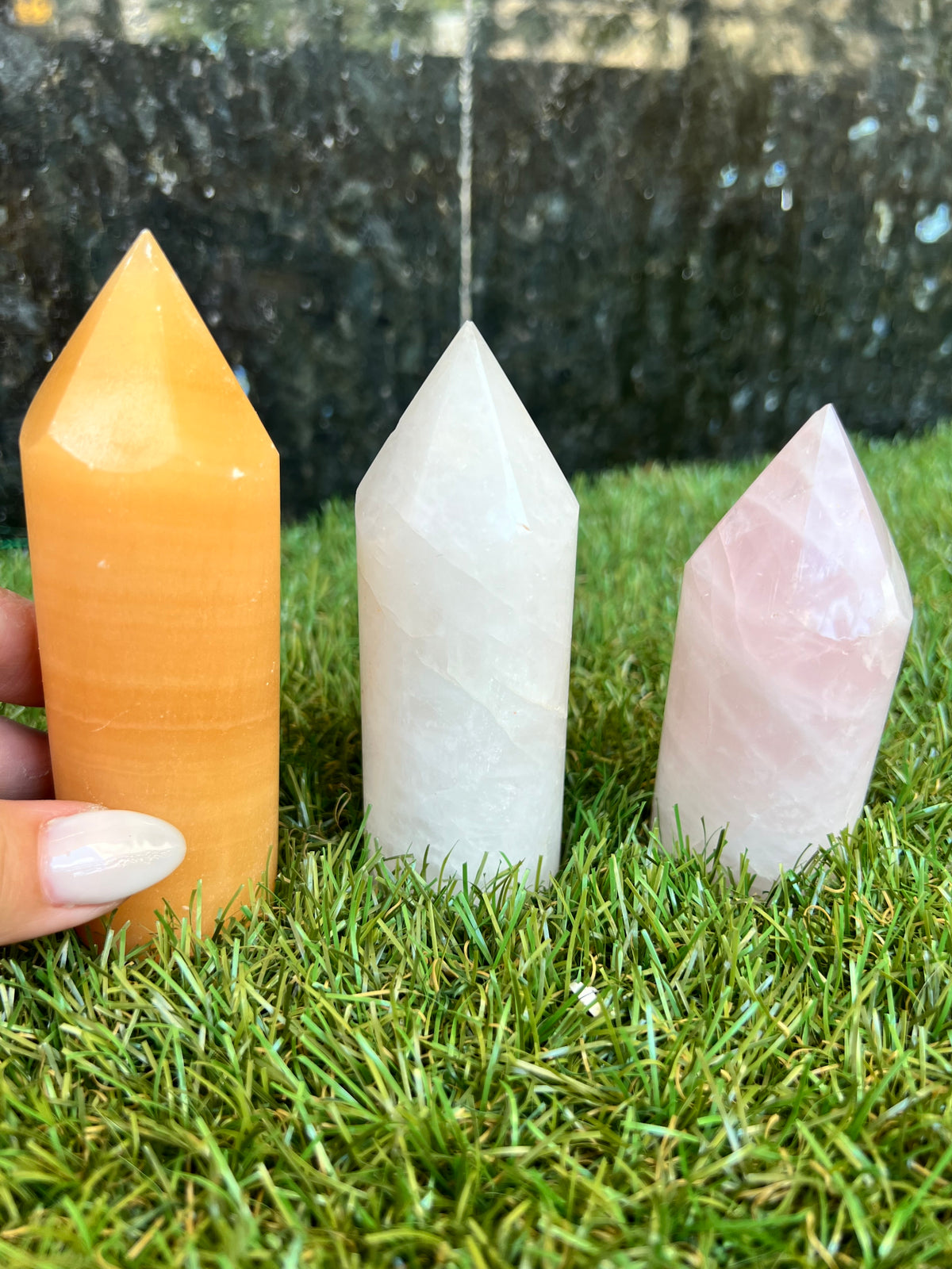 Natural Milky Quartz Cylindrical Tower | Clarity & Harmony Crystal Point