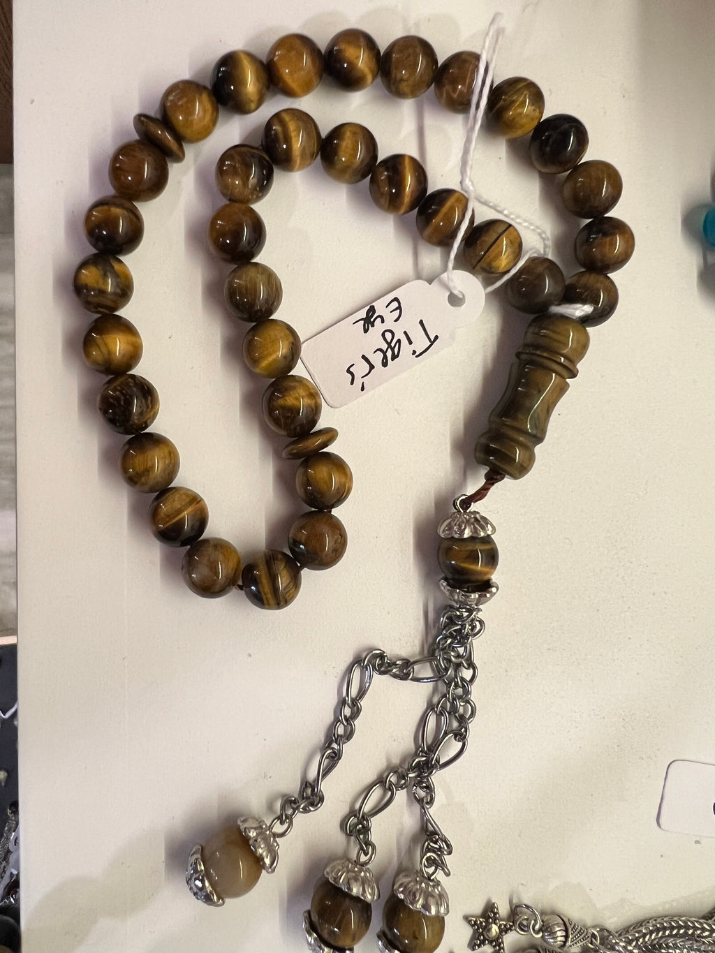 Natural Gemstone Rosary (Misbaha/Tasbih) – Prayer Beads for Peace, Protection & Mindfulness