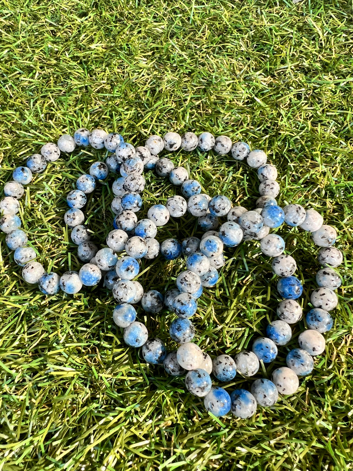 Natural K2 Jasper Intuition & Higher Awareness Bracelet – 8mm Genuine Elastic Beaded Bracelet