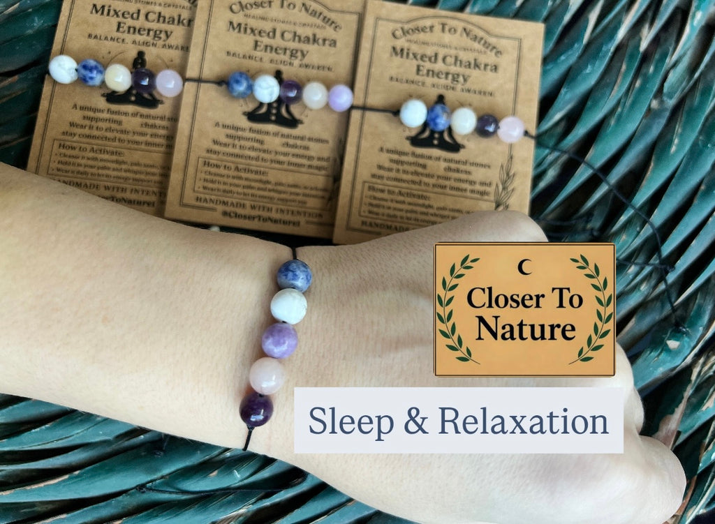 Sleep & Relaxation Intention Bracelet