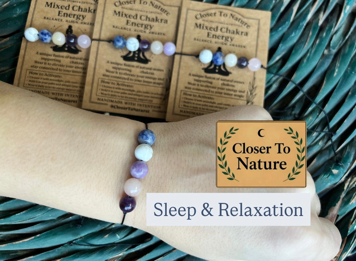 Sleep & Relaxation Intention Bracelet