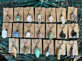 Natural Raw & Polished Crystal Gemstone Keychain – Protection, Abundance & Positive Energy