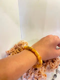 Natural Amber Bracelet – Warmth, Vitality & Positive Energy | Rustic Barrel Beads
