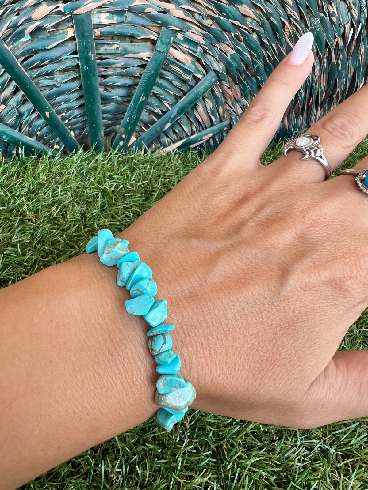 Stabilized Turquoise Zodiac Bracelet – Protection, Balance & Communication | Sagittarius, Pisces & Scorpio