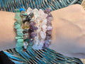 Natural Crystal Chip Full Bracelet Collection