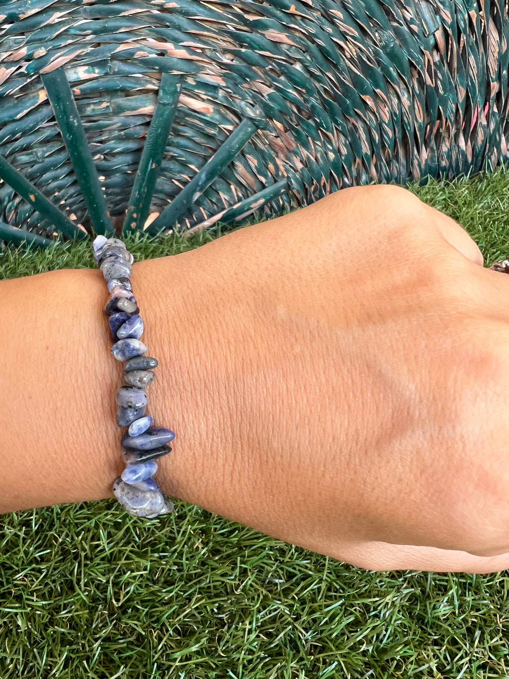 Natural Sodalite Zodiac Bracelet – Logic, Intuition & Clarity | Sagittarius, Virgo & Pisces